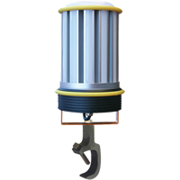 Lamp couverture large Beacon 360 avec support &agrave; pince, DEL, 120 W, 13 000 lumens, Boîtier en Aluminium Helyx Safety & Industrial Supplies