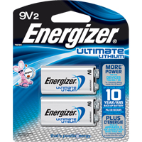 Batteries au lithium, 9 V Helyx Safety & Industrial Supplies
