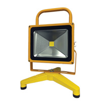 Projecteurs portatifs et rechargeables, DEL, 30 W, 3000 lumens, Boîtier en Aluminium Helyx Safety & Industrial Supplies