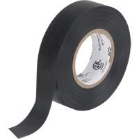 Ruban isolant, 19 mm (3/4") x 18 m (60'), Noir, 7 mils Helyx Safety & Industrial Supplies