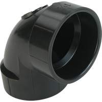 Raccord en coude 90°, Noeud x noeud, Plastique, 1-1/4" Helyx Safety & Industrial Supplies