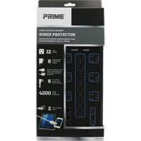 USB Charging Surge Protectors, 12 Outlets, 4200 J, 1875 W, 6' Cord Helyx Safety & Industrial Supplies