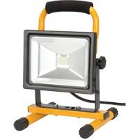Portable Work Light, LED, 20 W, 2500 Lumens, Aluminum Housing Helyx Safety & Industrial Supplies
