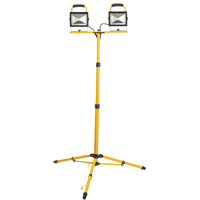 Projecteur double, DEL, 40 W, 4800 lumens, Boîtier en Aluminium Helyx Safety & Industrial Supplies