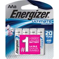 Batteries au lithium Ultimate, AA, 1,5 V Helyx Safety & Industrial Supplies