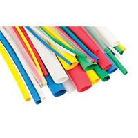 Heat Shrink Tubing, Thin Wall, 1/2', 0.25" (6.35mm) - 0.25" (6.35mm) Helyx Safety & Industrial Supplies