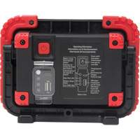 Lampe de travail portative, DEL, 10 W, 1000 lumens, Boîtier en Plastique Helyx Safety & Industrial Supplies