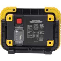 Lampe de travail portative, DEL, 10 W, 1000 lumens, Boîtier en Plastique Helyx Safety & Industrial Supplies