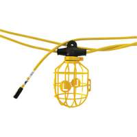 Courroie de lumi&egrave;res moul&eacute;e et robuste, 10 Lumi&egrave;res, 1200" lo, Boîtier en Plastique Helyx Safety & Industrial Supplies