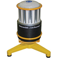 Lampe de travail portative Beacon360 GO avec support au sol, DEL, 45 W, 6000 lumens, Boîtier en Aluminium Helyx Safety & Industrial Supplies