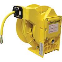 NM400 Heavy Duty Power Cord Reel, 50', SOW, 16 Gauge, 9 A Helyx Safety & Industrial Supplies