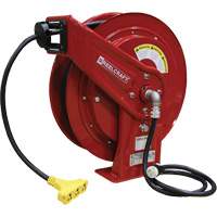 70000 Power Cord Reel, 100', SEOOW, 12 Gauge, 15 A Helyx Safety & Industrial Supplies