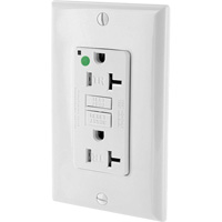 SmartlockPro&reg; Extra Heavy-Duty Self-Test GFCI Receptacle Helyx Safety & Industrial Supplies