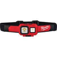Lampe frontale projecteur et diffuseur, DEL, 450 lumens, 2 hres de fonctionnement, piles AAA Helyx Safety & Industrial Supplies