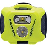 Lampe frontale &agrave; s&eacute;curit&eacute; intrins&egrave;que Enduro Pro HAZ-LO, DEL, 235 lumens, 5 hres de fonctionnement, piles AAA Helyx Safety & Industrial Supplies