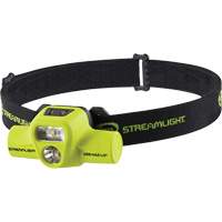 Lampe frontale &agrave; s&eacute;curit&eacute; intrins&egrave;que HAZ-LO USB, DEL, 250 lumens, 7 hres de fonctionnement, piles Rechargeable Helyx Safety & Industrial Supplies