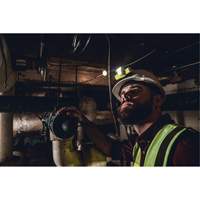 Lampe frontale &agrave; s&eacute;curit&eacute; intrins&egrave;que HAZ-LO USB, DEL, 250 lumens, 7 hres de fonctionnement, piles Rechargeable Helyx Safety & Industrial Supplies