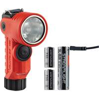 Lame de poche &agrave; alimentation multiple &agrave; angle droit pour casque Vantage 180 X, DEL, Piles Rechargeable/CR123A, Polym&egrave;re de nylon Helyx Safety & Industrial Supplies