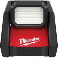 M18 Rover Dual Power Flood Light, LED, 2000/4000/1200 Lumens, Plastic Housing Helyx Safety & Industrial Supplies