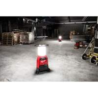 M18 Radius Site Light & Charger with One-Key, LED, 4800/9000/2500 Lumens, Plastic Housing Helyx Safety & Industrial Supplies