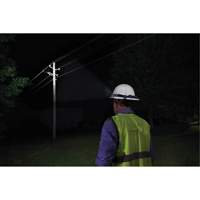 Lampe frontale &agrave; faisceau large/concentr&eacute; et &agrave; s&eacute;curit&eacute; intrins&egrave;que, DEL, 310 lumens, 40 hres de fonctionnement, piles AAA Helyx Safety & Industrial Supplies