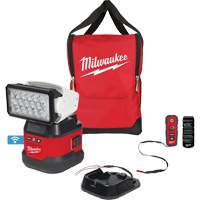 Ensemble d'&eacute;clairage orientable polyvalent &agrave; t&eacute;l&eacute;commande, DEL, 4250 lumens Helyx Safety & Industrial Supplies