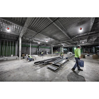RADIUS Temporary Site Light, LED, 130 W, 15000 Lumens Helyx Safety & Industrial Supplies