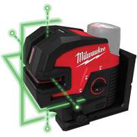 Laser vert &agrave; lignes crois&eacute;es et 4 points daplomb M12 Helyx Safety & Industrial Supplies