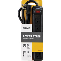 Bloc multiprise, 6 Prise(s), 3', 15 A, 1875 W, 125 V Helyx Safety & Industrial Supplies