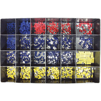 600-Piece Vinyl Insulated Terminals Kit Helyx Safety & Industrial Supplies