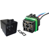 Paquet assorti de relais et de fil herm&eacute;tiques r&eacute;sistants aux intemp&eacute;ries, Mini disjoncteur, 30 A, 24 V Helyx Safety & Industrial Supplies
