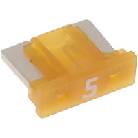 Fusible &agrave; lames pour automobiles LP de la s&eacute;rie MINI, Cartouche, 5 A, 58 V Helyx Safety & Industrial Supplies