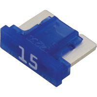 Fusible &agrave; lames pour automobiles LP de la s&eacute;rie MINI, Cartouche, 15 A, 58 V Helyx Safety & Industrial Supplies