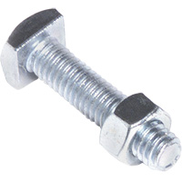 Square Head Bolt & Nut Helyx Safety & Industrial Supplies