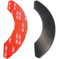 Safety Whip&reg; Beacon Adhesive Back Mounting Plates for Non-Metallic Surfaces Helyx Safety & Industrial Supplies