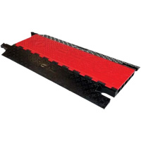 Protecteur de c&acirc;bles, 5 canaux, 36" lo x 19,8" la x 2" h Helyx Safety & Industrial Supplies