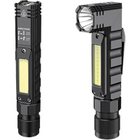 Baladeuse multifonctionnelle, DEL, 500 lumens, Piles Rechargeable Helyx Safety & Industrial Supplies