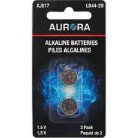 LR44 Alkaline Batteries, 1.5 V Helyx Safety & Industrial Supplies