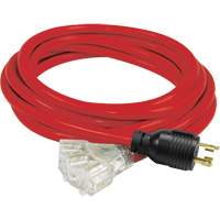 Generator Extension Cord with Tritap, STW, 10 AWG, 3 Outlet(s), 25' Helyx Safety & Industrial Supplies