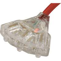 Generator Extension Cord with Tritap, STW, 10 AWG, 3 Outlet(s), 25' Helyx Safety & Industrial Supplies