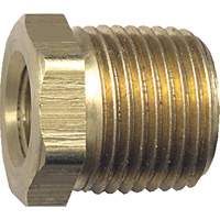 R&eacute;duction m&acirc;le-femelle pour tuyau, 3/8" x 1/4", NPT x FPT, Laiton Helyx Safety & Industrial Supplies