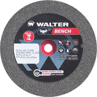 Bench Grinding Wheel, 6" x 3/4", 1" Arbor, 1 Helyx Safety & Industrial Supplies