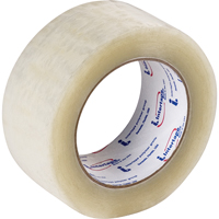 Box Sealing Tape, Hot Melt Adhesive, 1.6 mils, 50 mm (2") x 132 m (433') Helyx Safety & Industrial Supplies