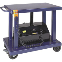 Table &eacute;l&eacute;vatrice hydraulique, Acier, 24" la x 36" lo, Capacit&eacute; 2000 lb Helyx Safety & Industrial Supplies